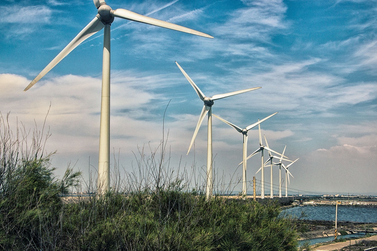 wind turbines green energy